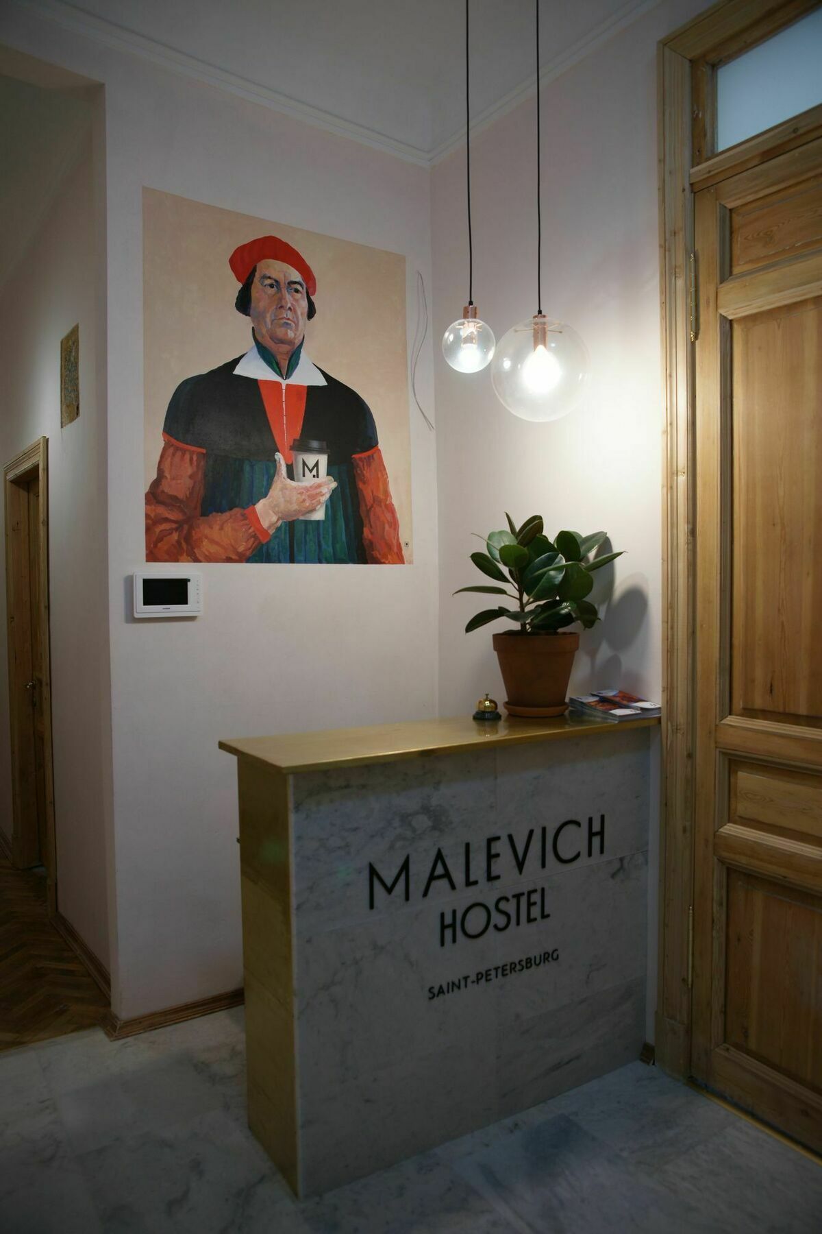 Malevich Hostel Sankt Petersborg Eksteriør billede